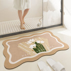 Bathroom Absorbent Non-slip Carpet Floor Mat Pi-Mart