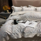 Four-piece Cotton Leopard Print Duvet Cover Atmosphere Pi-Mart