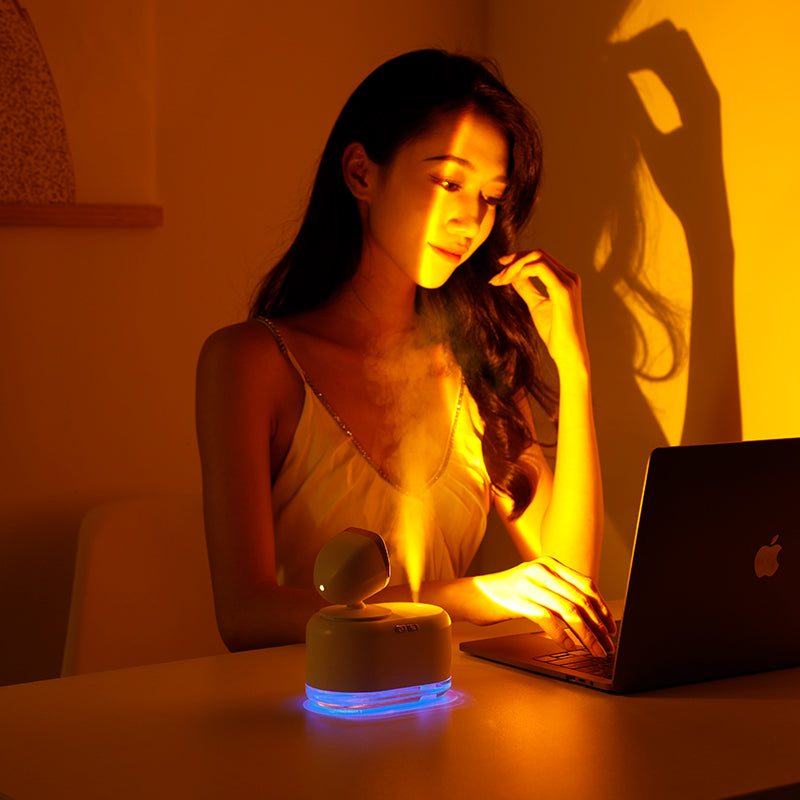 Wireless Sunset Lamp Humidifier - SJB-DIAMOND ELITES
