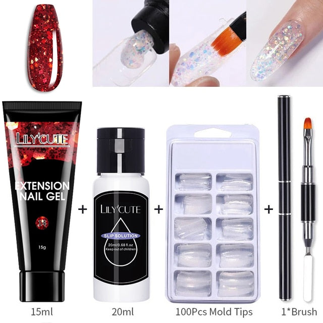 Extension Gel Set - SJB-DIAMOND ELITES