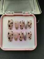1037- Handmade press on nails fake nails removable