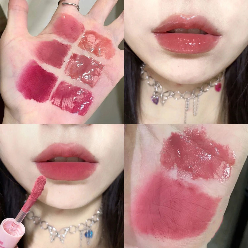 Simple Moisturizing Long-lasting Double-headed Lip Lacquer Pi-Mart