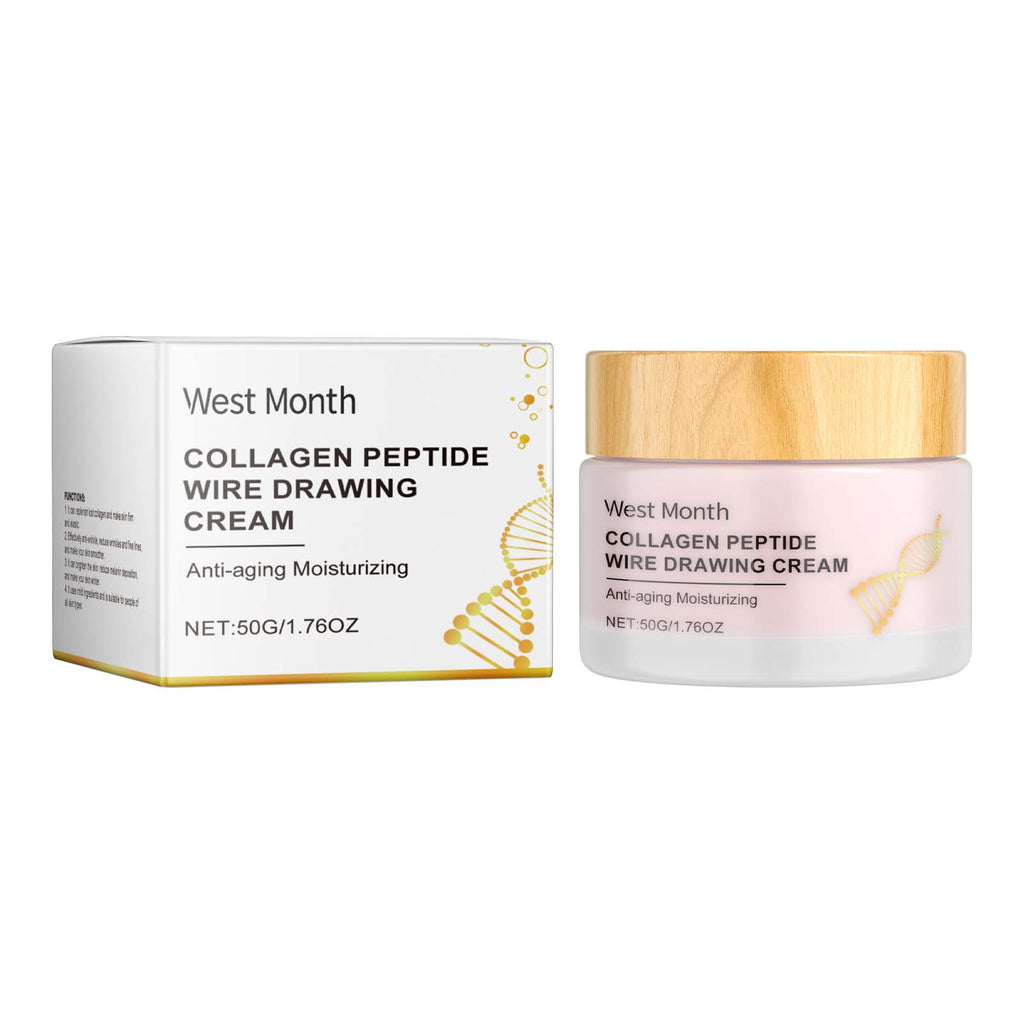 West&Month Collagen Polypeptide Skin Care Cream, Facial Hydrating Skin Care And Moisturizing Skin Moisturize Lootquake LLC