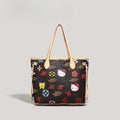 Cute Large Capacity Tote Bag - Cartoon Commuter Handbag for Women with Top Handle SHOMICOBOUTIQUE