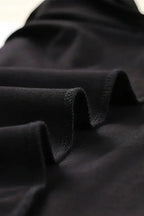 Black Strappy Hollow-out Neck Tank Top - SJB-DIAMOND ELITES