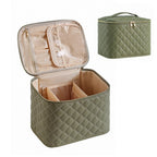Cosmetic bag large capacity, travel portable cosmetic bag, waterproof multi-functional partition storage bag, large makeup bag,Travel makeup bag,Makeup bag organizers, - SJB-DIAMOND ELITES