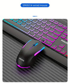 Wired Gaming Mouse with LED Backlight, 1200 DPI Optical Sensor, Ergonomic Design, ESports Games Theme, Right-Hand Orientation, Non-Slip Silicone Rollers, Battery-Free Operation for Windows/PC/Mac/Laptop