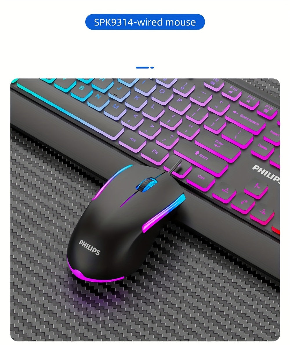 Wired Gaming Mouse with LED Backlight, 1200 DPI Optical Sensor, Ergonomic Design, ESports Games Theme, Right-Hand Orientation, Non-Slip Silicone Rollers, Battery-Free Operation for Windows/PC/Mac/Laptop