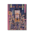 New York Magazine Cover Poster Retro Fashion City Landscape