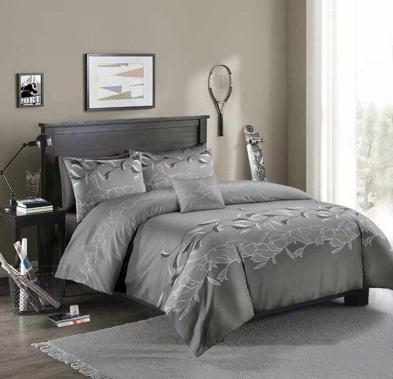 Quilt Bedcover Bed Bedding Sheets Bedsheet Duvet Set Cover Pi-Mart