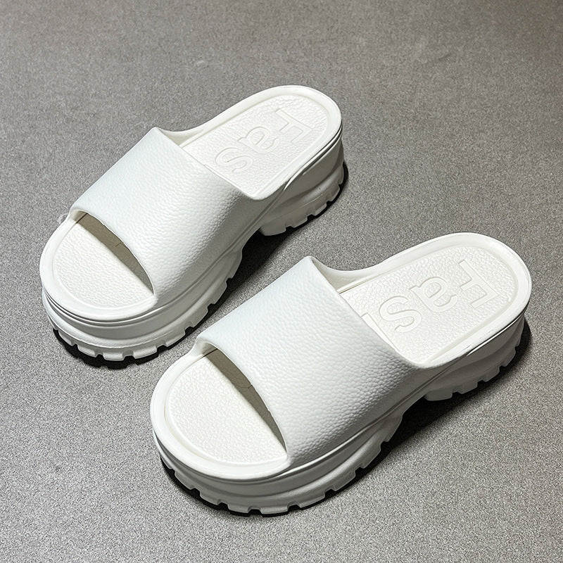 Women's Flip-flops Fashion Casual Beach Platform Slippers Pi-Mart