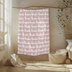 1pc Exclusive Personalized Soft Flannel Sofa Blanket - Customizable with Any Name, Perfect Gift for Friends and Family - Cozy TV Blanket for Chilly Nights