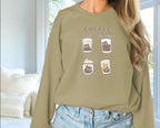 Women's Fashionable Solid Color Printed Long Sleeved Sweatshirt - SJB-DIAMOND ELITES