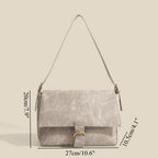 Hobo bag for women, large capacity portable commuter armpit bag, versatile shoulder bag, vintage tote bag - SJB-DIAMOND ELITES