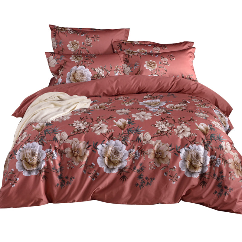 Double-sided Silky Cotton Duvet Cover Bedding Pi-Mart