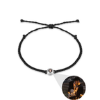 Creative Customized Color Photo Projection Bracelet Hand Woven Lovers Personality Jewelry For Men And Women Valentine's Day Gift Pi-Mart