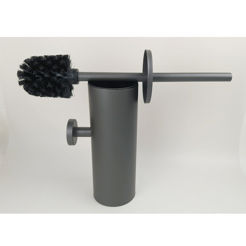 Stainless Steel Floor Toilet Brush Toilet Cleaning Brush Suit Pi-Mart