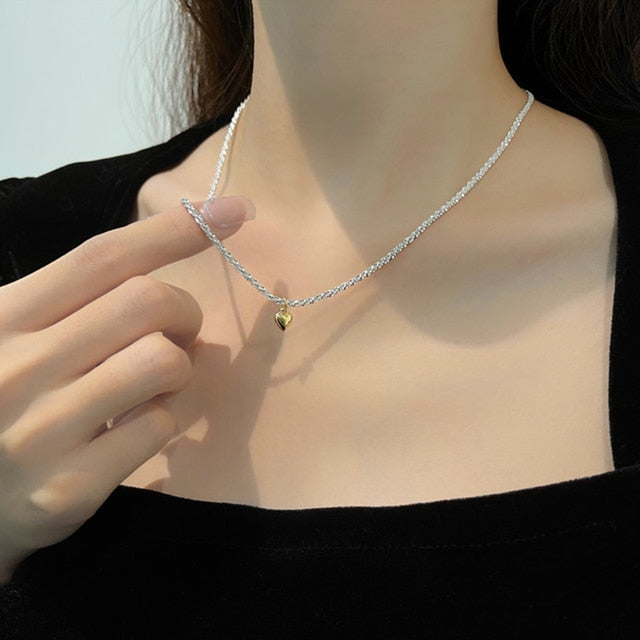 Sparkling Clavicle Chain Necklace Pi-Mart