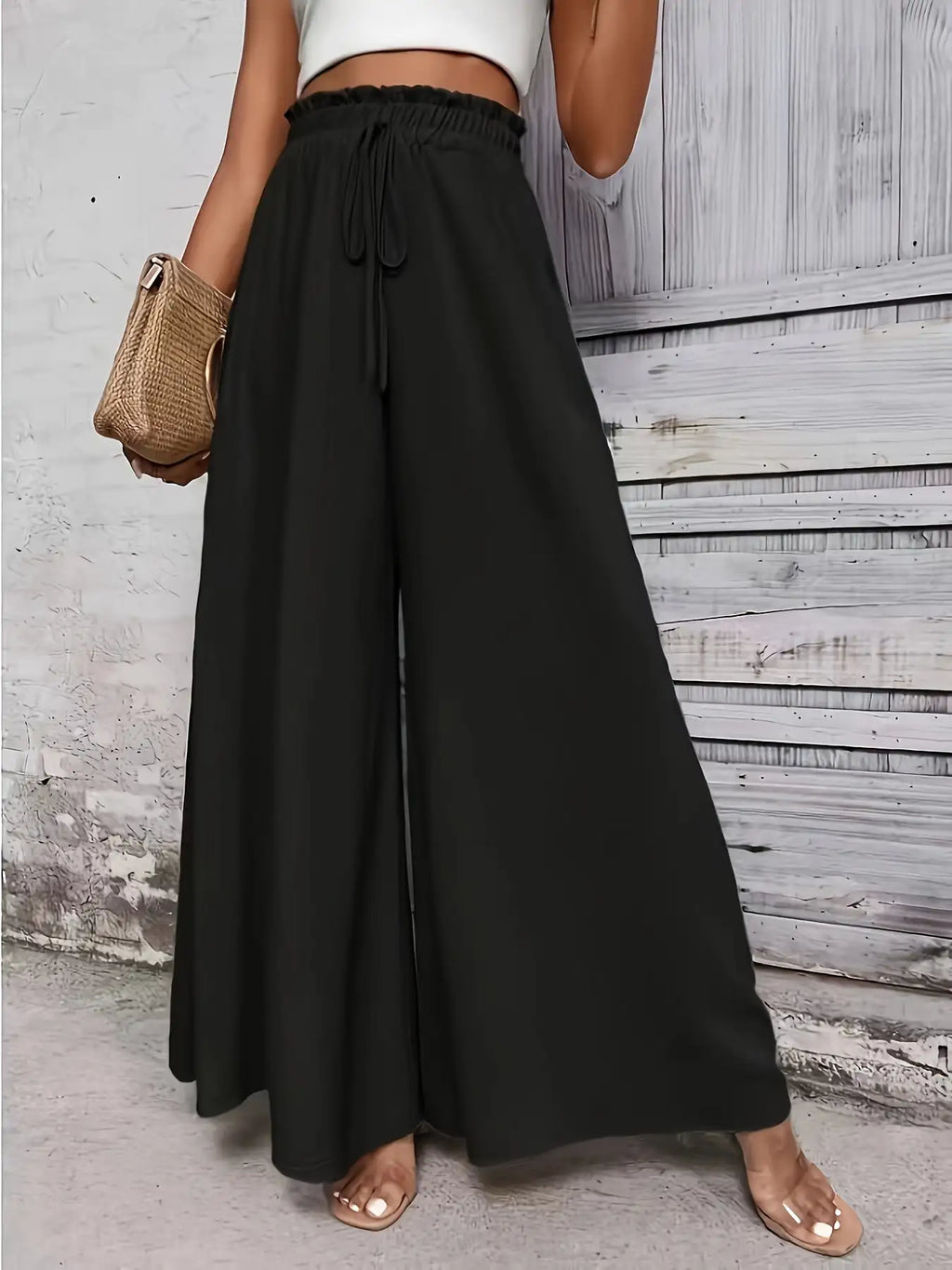 Ladies' Casual Wild Wide-leg Pants - SJB-DIAMOND ELITES
