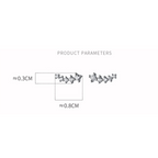 Chic Cute Arc Earrings Pi-Mart