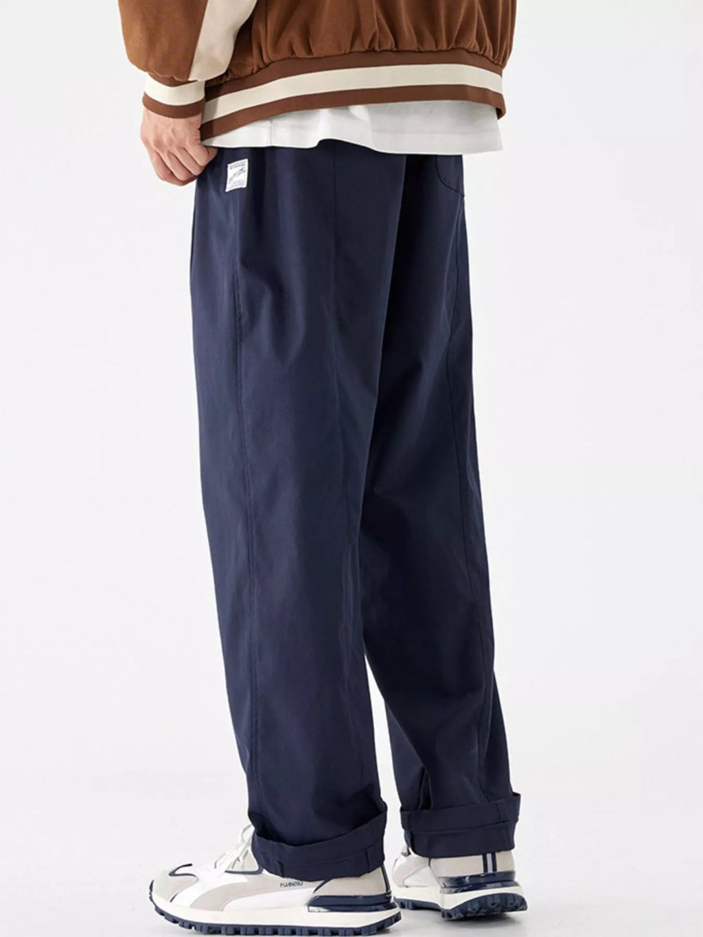 Men's Full Size Casual Relaxed Fit Sweatpants Plus Size THRIXINE