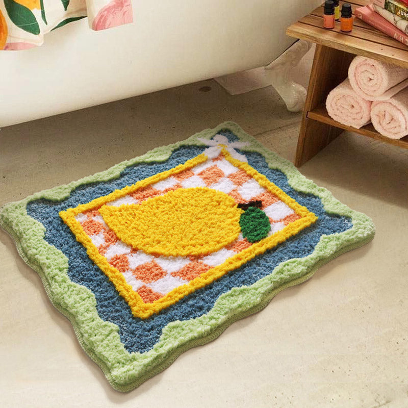 Bathroom Absorbent Floor Mat Anti Slip Foot Ins Pi-Mart
