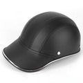 1Pc Safety Bicycle Helmet Adjustable Windproof Bike Helmet Sunshade Baseball Cap Anti-UV Cycling Motorcycle Hat Leather Helmet Lootquake LLC