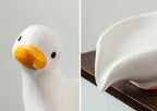 Creative Ceramic Soap Box Cute Duck Pi-Mart