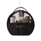 Portable large-capacity travel translucent cosmetic bag, Pu multi-functional waterproof toilet bag, portable skin care product storage bag, makeup bag organizer,Makeup bags, small - SJB-DIAMOND ELITES