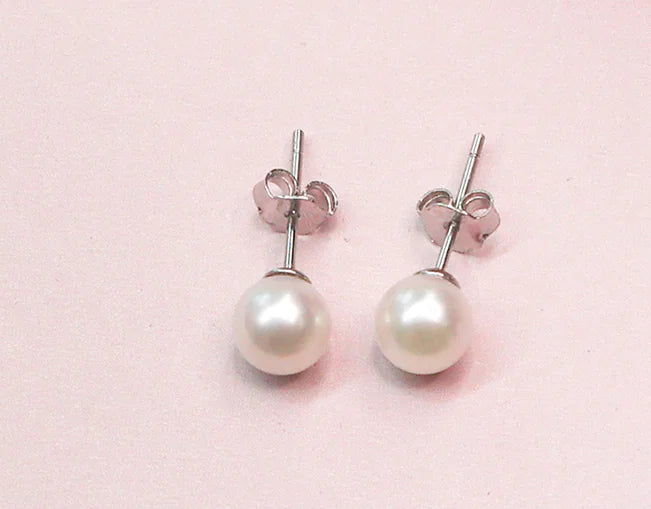 Pearl Stud Earrings and Sea Pearl Earrings