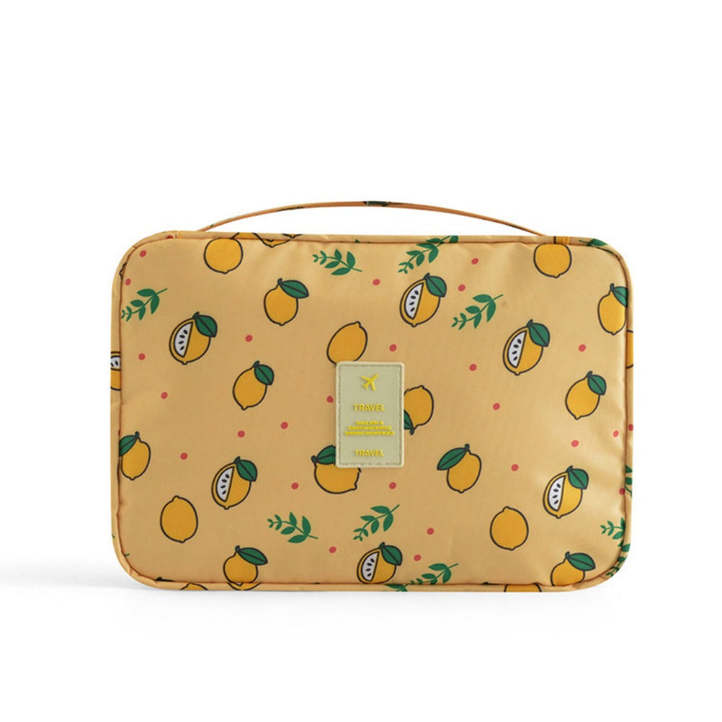 Toiletry Bag, Travel Wash Bag, Printed nylon Cosmetic Bag, Multifunctional Portable Large Capacity Storage Bag, Hangable Wash Bag - SJB-DIAMOND ELITES