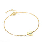 Engrave Artistic Font Alphabet Bracelet Pi-Mart