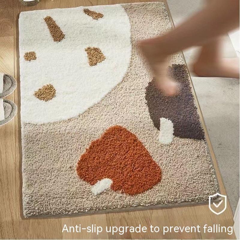 Abstract Carpet Bathroom Absorbent Non-slip Floor Mat Pi-Mart