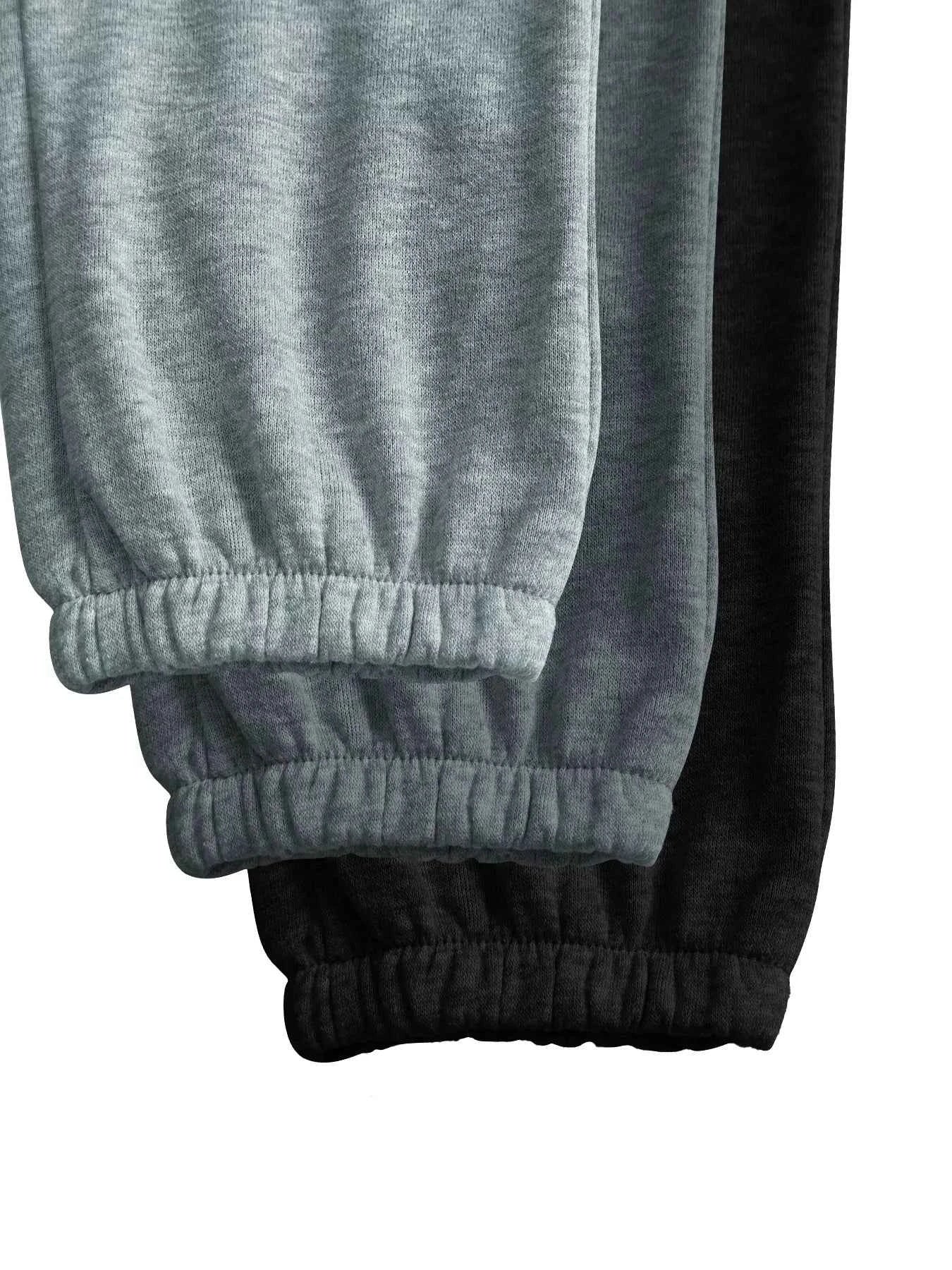 3 Piece Drawstring Joggers with Pockets THRIXINE