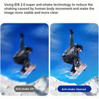 4K 30FPS Action Camera, 120 Wide Angle Lens, Image Stabilization, Manual Controls, Gray and Black, Perfect Father'S Day Gift Lootquake LLC