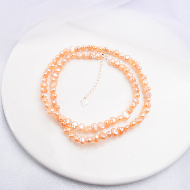 Natural Freshwater Pearl Necklace Pi-Mart