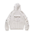 Heavyweight Multi-pocket Sweatshirt Oversize Hoodie Pi-Mart
