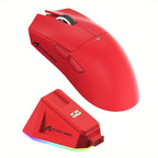 22K DPI X11 Pro Wireless Gaming Mouse - Tri-Mode Connectivity, RGB Charging Dock, PAW3311 Optical Sensor, HUYU Switch, 5 Programmable Buttons, Ergonomic Design for PC Gamers Lootquake LLC