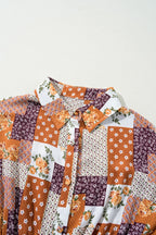 Unique Colorful Mini Shirt Dress Vibrant & Trendy Casual Wear Party Dress