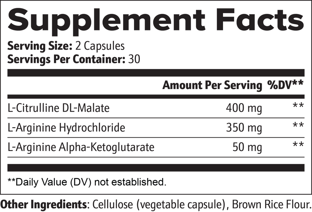 Nitric Oxide - Made with Love in the USA THRIXINE