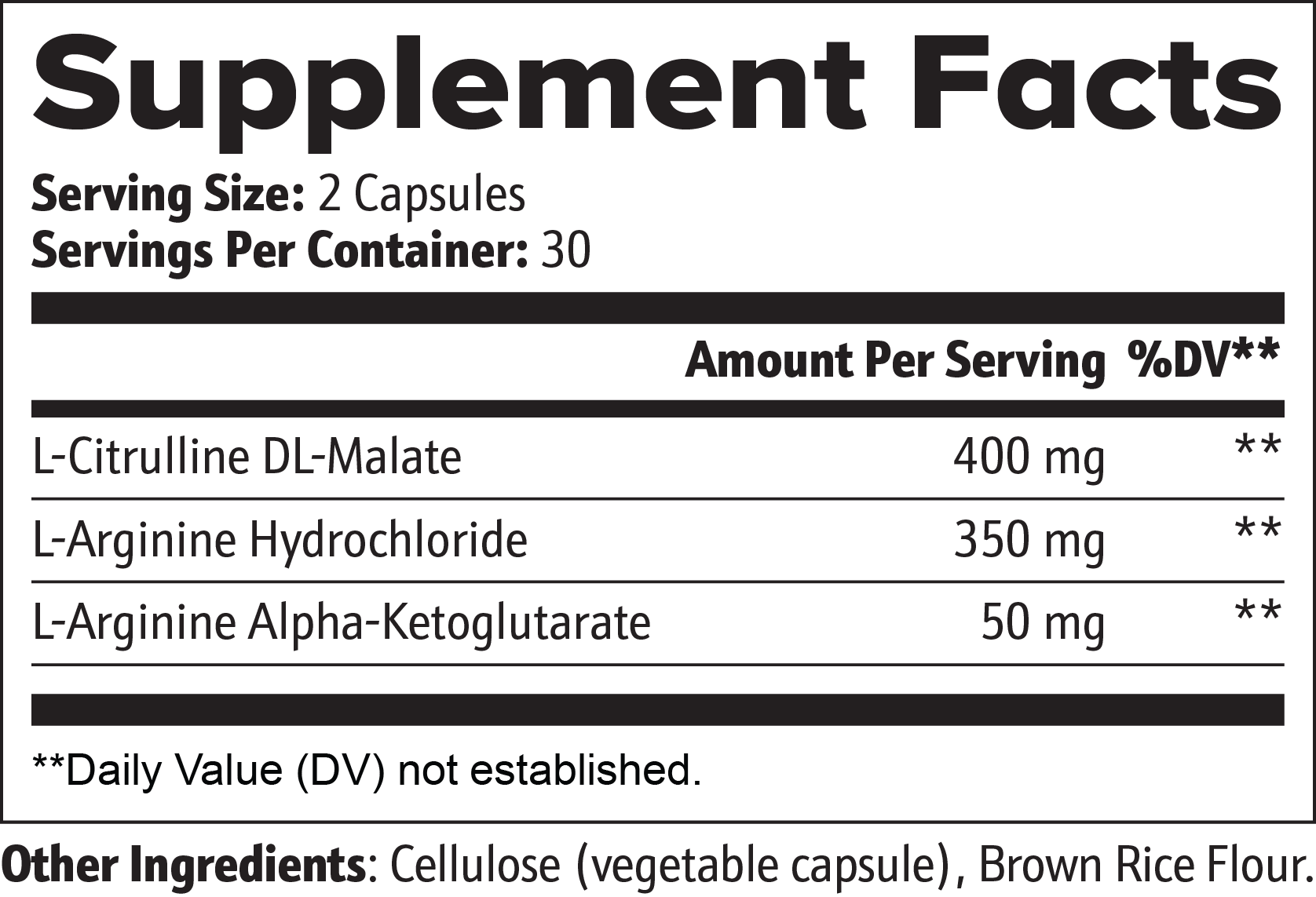Nitric Oxide - Made with Love in the USA THRIXINE