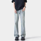 Black Casual Trousers Straight Micro-pull Lootquake LLC