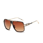 NEW Elegant Luxury Trend Driving Sunglasses  Gold Big Frame  Oversized Square For Man and  Women Sunglasses - SJB-DIAMOND ELITES