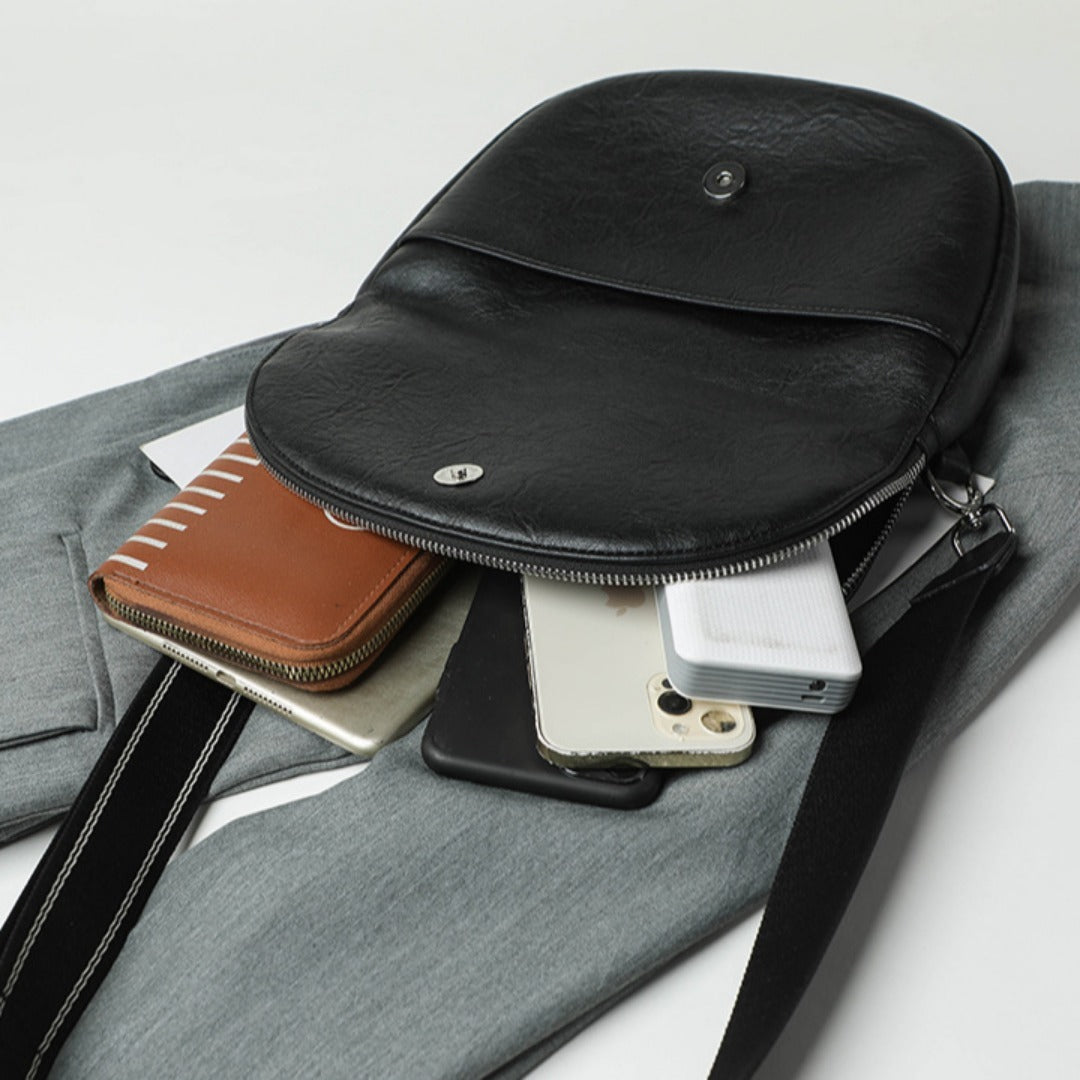 Elegant Small Crossbody Bag – Stylish Saddle Purse with Multiple Pockets, Perfect for Women's Everyday Use - SJB-DIAMOND ELITES
