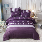 Luxury Comforter Bedding Set Printed Duvet Cover Pillowcases Pi-Mart