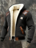 Digital Print Hooded Jacket - Solid Color Fleece Lined Cardigan for Men and Women (Sizes S-5XL) Pi-Mart