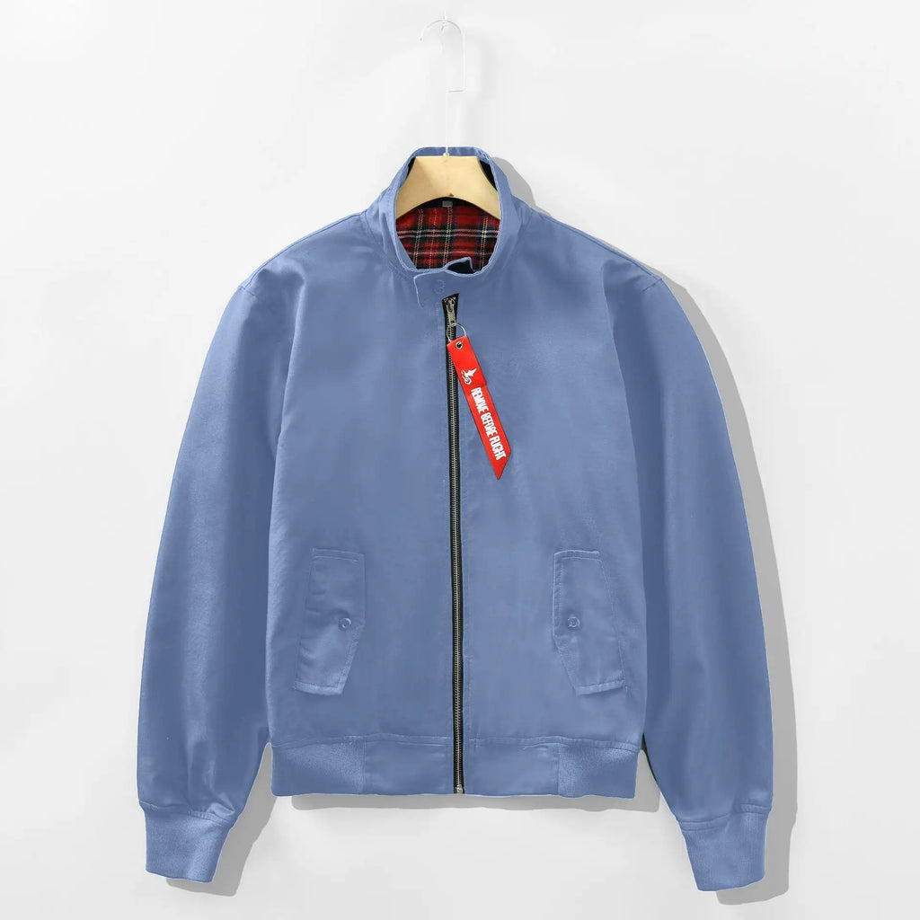 European Stand Collar Fashion Slim Casual Coat Jacket Men