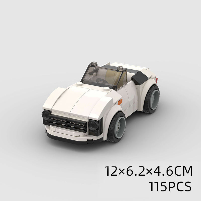 Children's Toys Car Model Sports Car And Small Particle Building Blocks MOC Educational Toys Pi-Mart