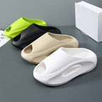 Ins Slippers Women Men Peep Toe Slipper Summer Hollow Unisex Sports Beach Shoes Pi-Mart