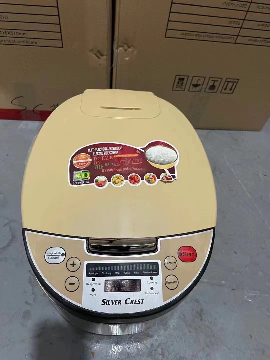 5L Large Capacity English Smart Rice Cooker Pi-Mart